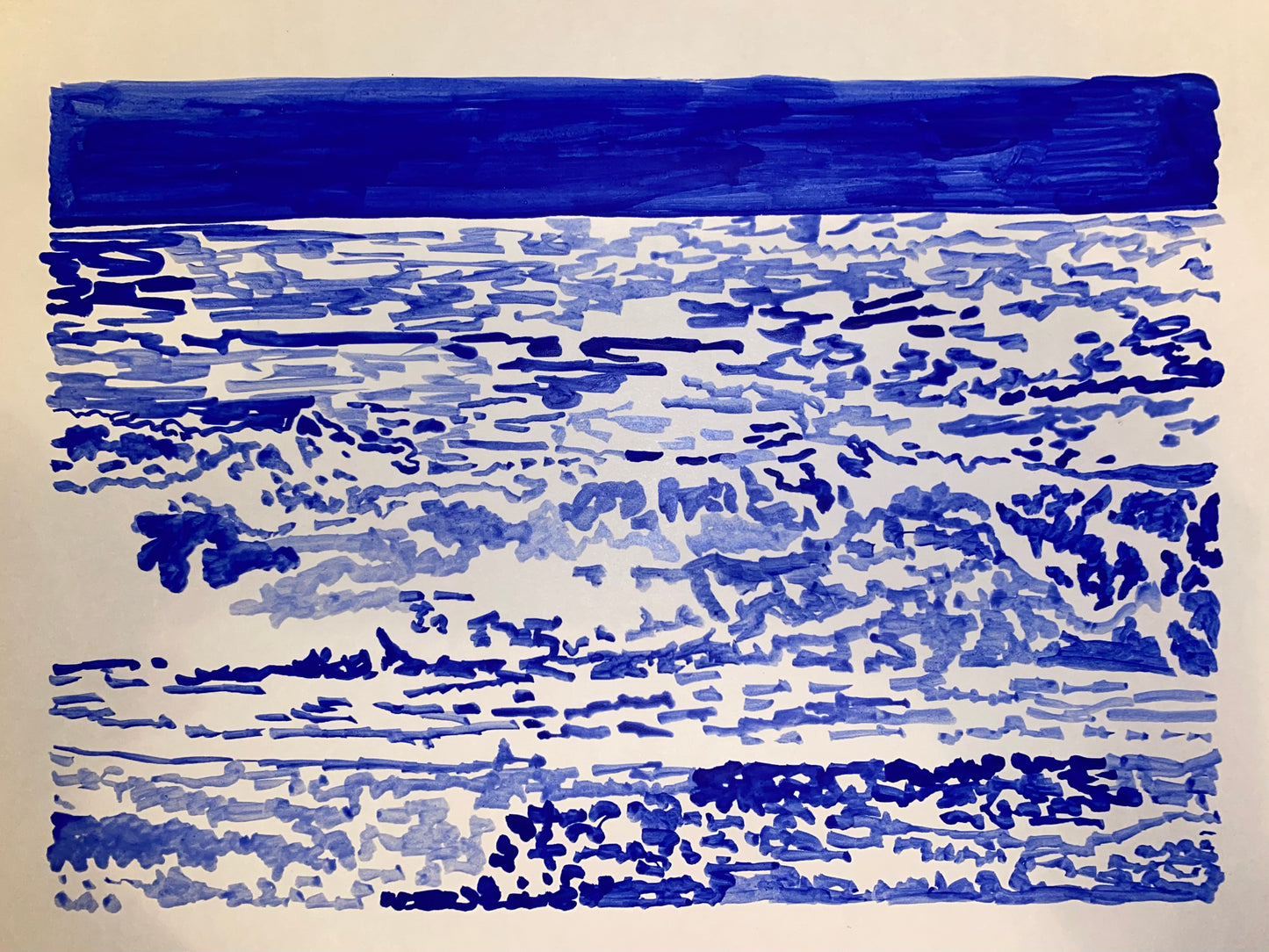 Southwold seascape - ultramarine image 0