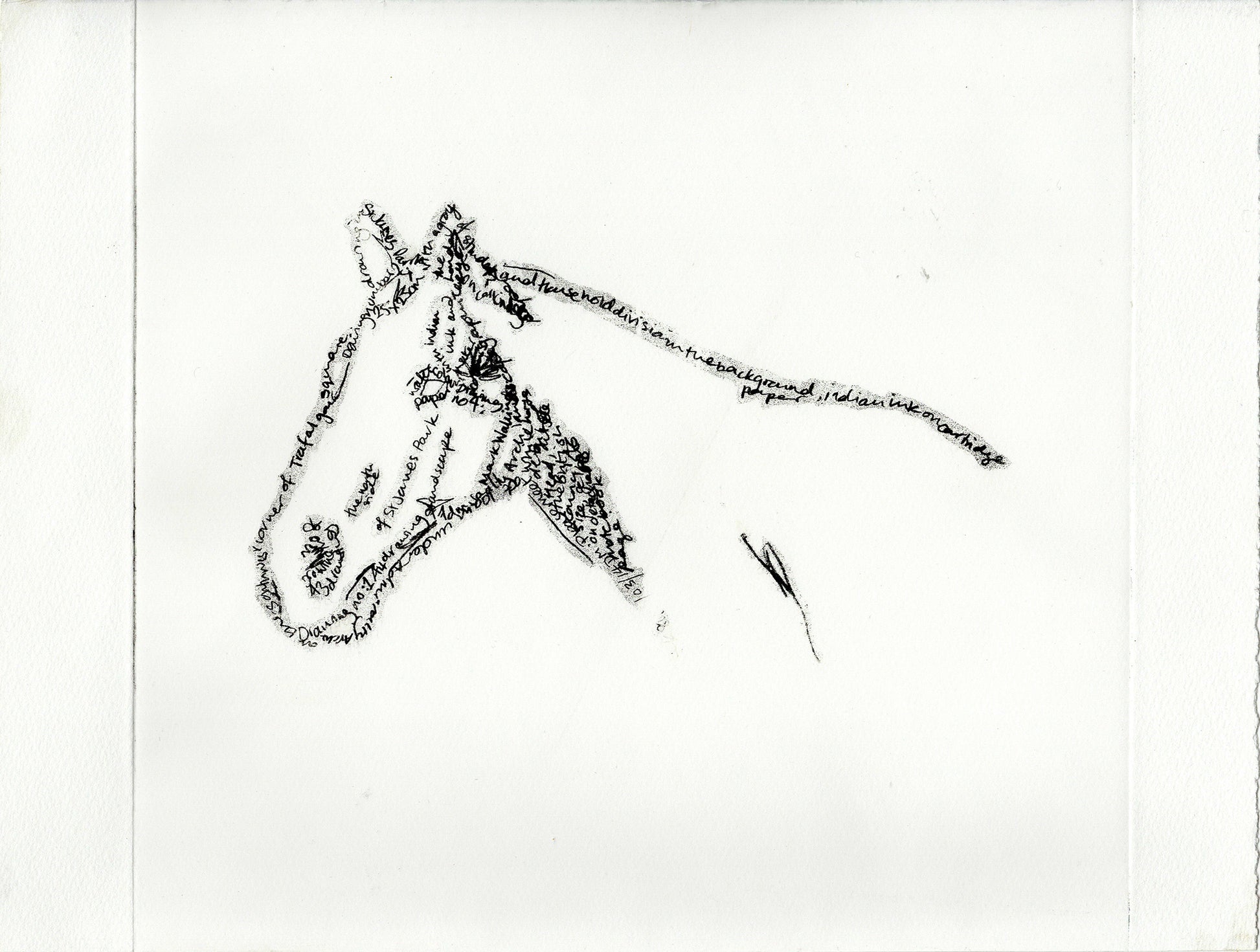 Mark Wallinger’s White Horse image 0