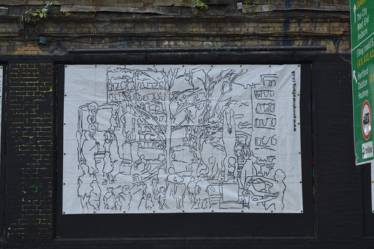 Around Green Park, Shoreditch Art Wall image 0
