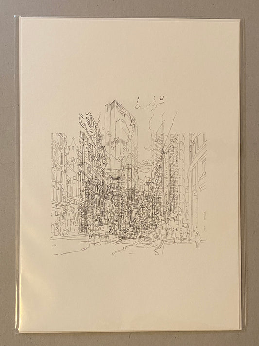 Bishopsgate - Georgina Zafeiri - Fine art giclee print image 0